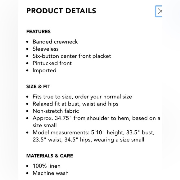 Faherty Isha  Linen Indigo Blue Mini Dress - Picture 4 of 11